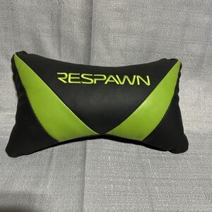 RESPAWN Seat Neck Pillow Headrest Cushion For Gaming Chair Black/ Green